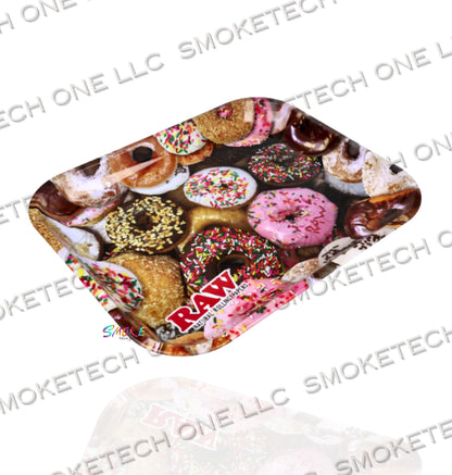 RAW Donut Rolling Tray | Large - Smoke Tech One LLC