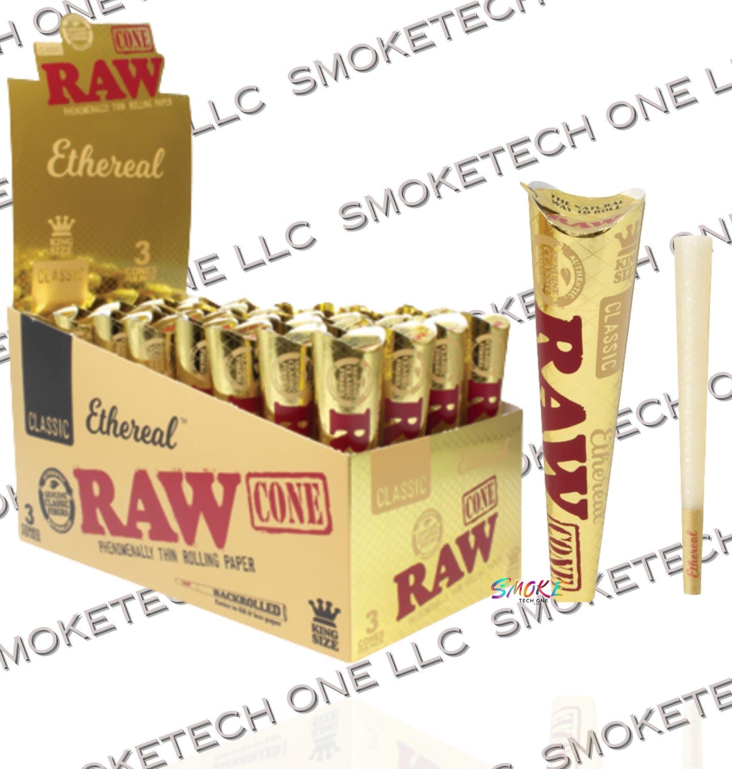 RAW Ethereal Cones - Pre Rolled