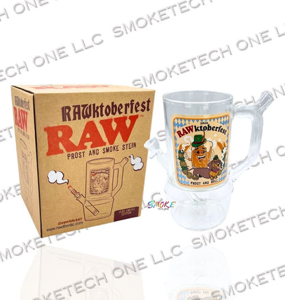 RAW RAWktoberfest Prost and Smoke Stein – 2026 Very Limited Edition Glass Piece