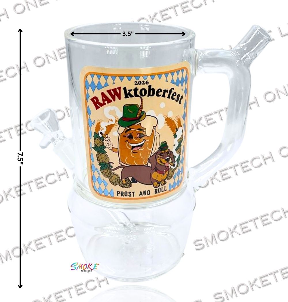 RAW RAWktoberfest Prost and Smoke Stein – 2026 Very Limited Edition Glass Piece