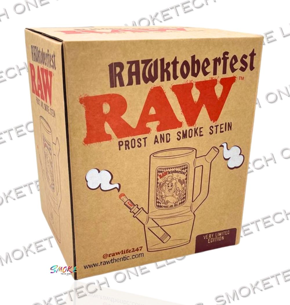 RAW RAWktoberfest Prost and Smoke Stein – 2026 Very Limited Edition Glass Piece