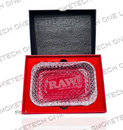 RAW x Giorgio Vasari Premium Crystal Glass Ashtray