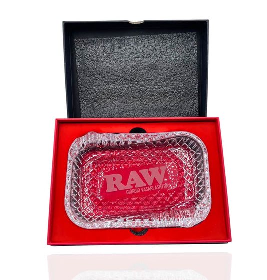 RAW x Giorgio Vasari Premium Crystal Glass Ashtray