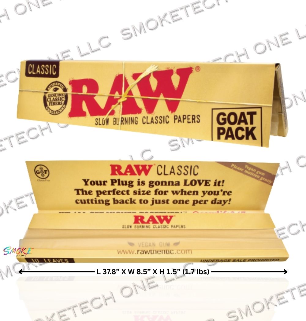 RAW Classic GOAT PACK Gaint Rolling Paper
