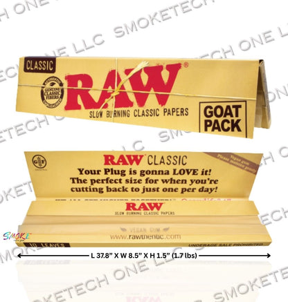 RAW Classic GOAT PACK Gaint Rolling Paper