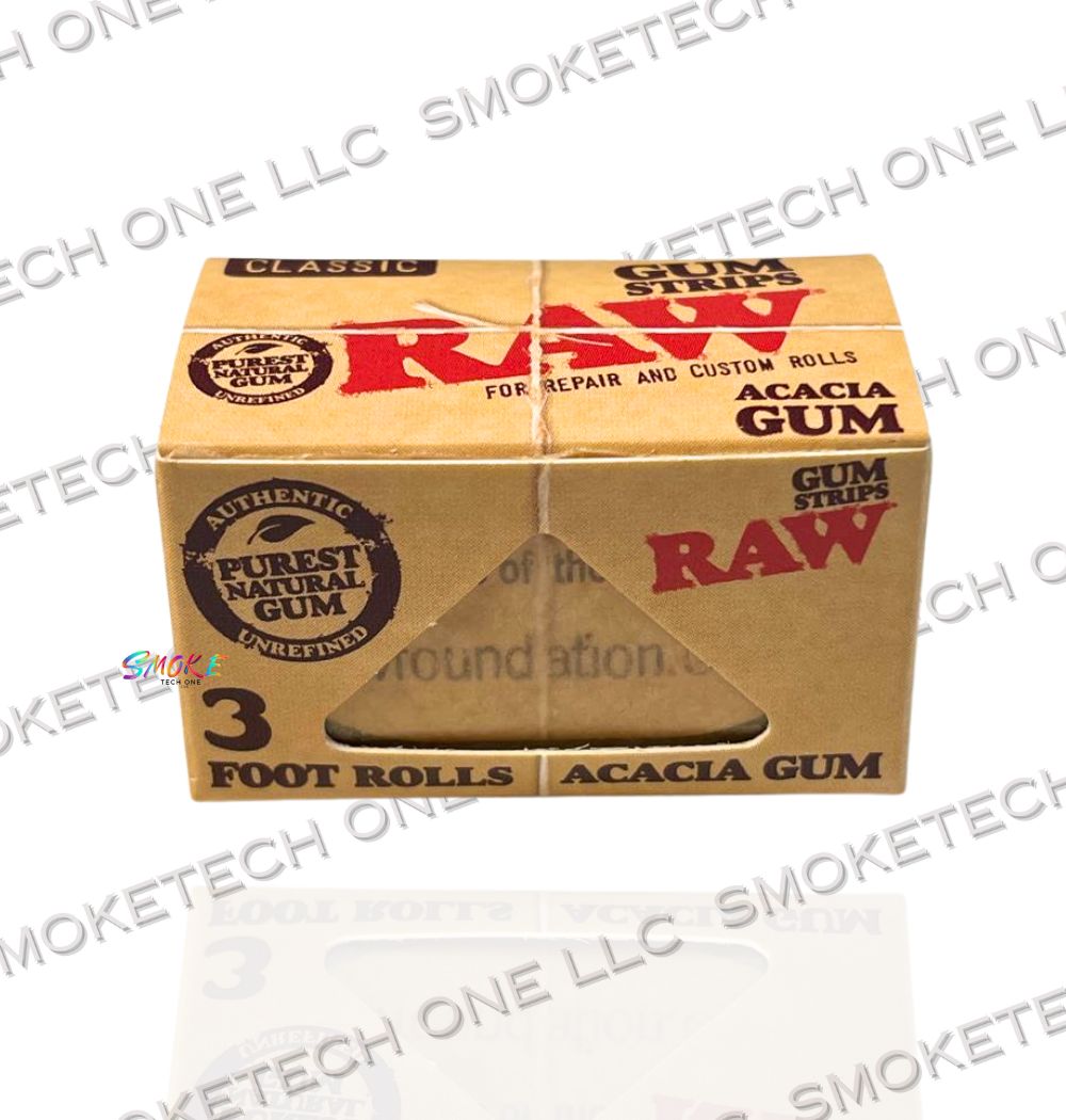 Raw Classic Gummed Strips - 3 foot rolls (24 per box)