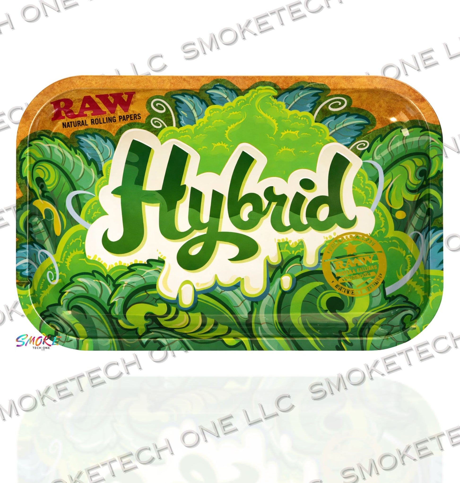 RAW Hybrid Rolling Tray l Small - Smoke Tech One LLC
