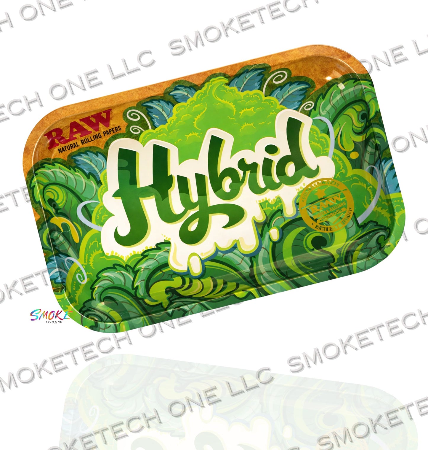RAW Hybrid Rolling Tray l Small - Smoke Tech One LLC