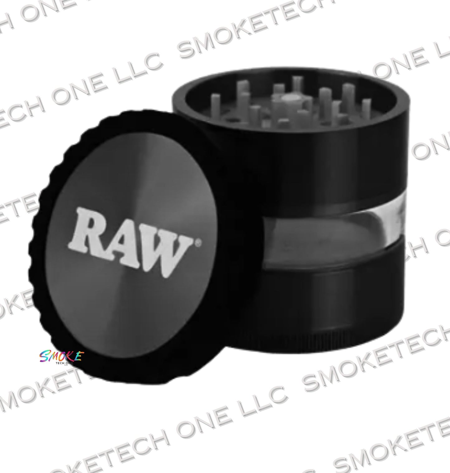 RAW Life Clear View Grinder - Modular Rebuild Aluminium Grinder - Smoke Tech One LLC