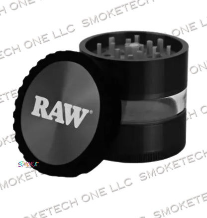 RAW Life Clear View Grinder - Modular Rebuild Aluminium Grinder - Smoke Tech One LLC