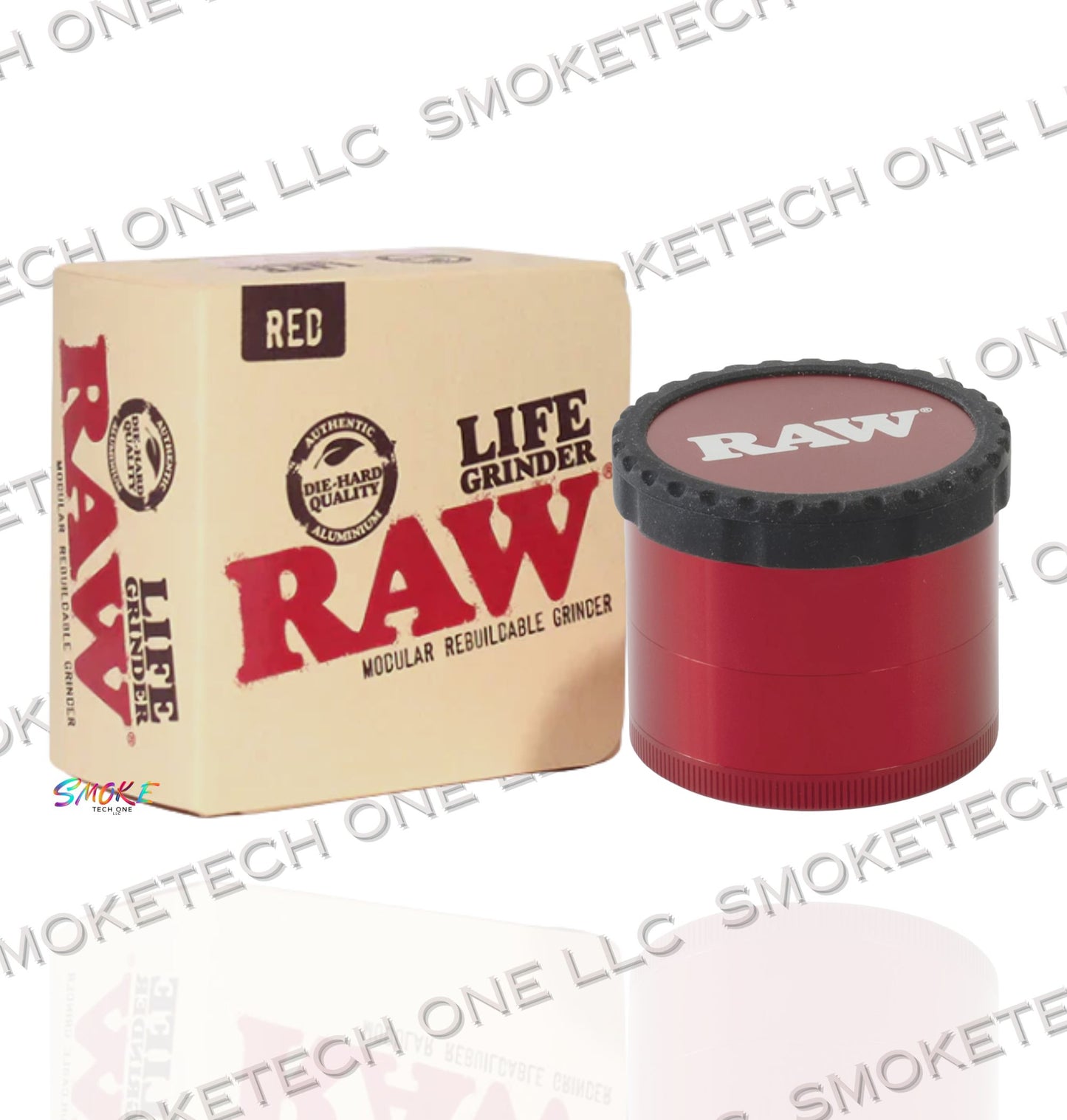 RAW Life Grinder - Modular Rebuild Aluminium Grinder - Smoke Tech One LLC