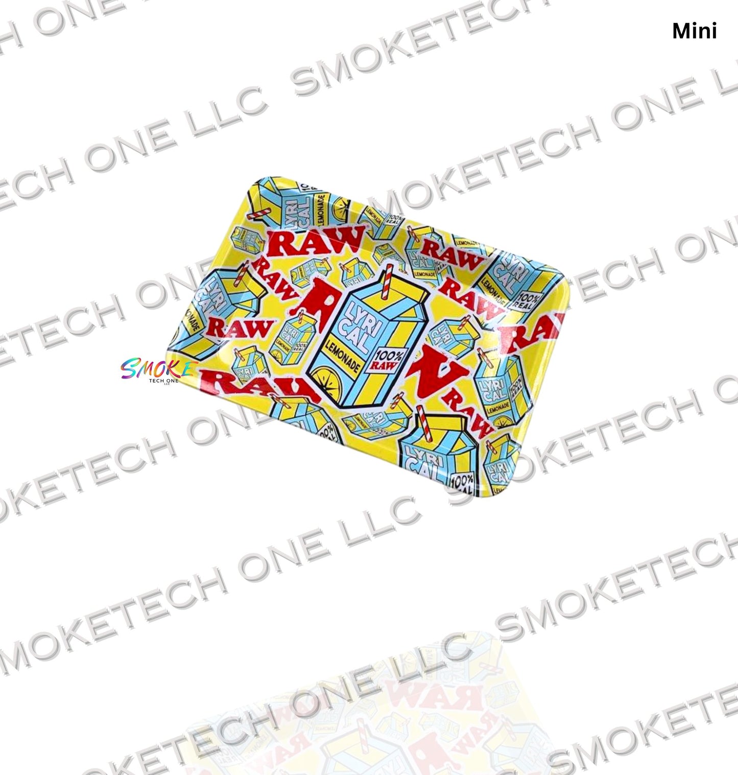 RAW Lyrical Lemonade "Logo Collage" Rolling Tray - Multiple Size