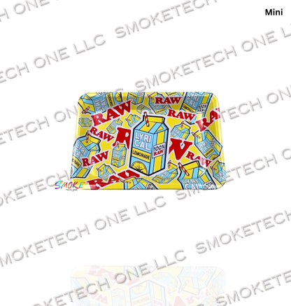 RAW Lyrical Lemonade "Logo Collage" Rolling Tray - Multiple Size