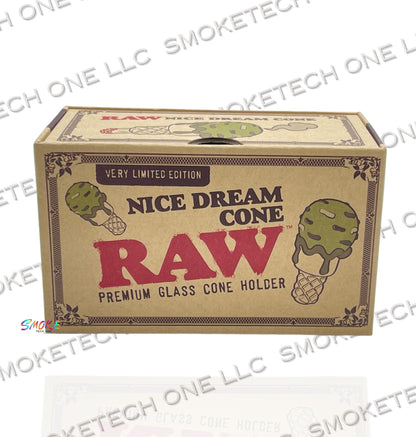 RAW Nice Dream Cone – Premium Glass Cone Holder