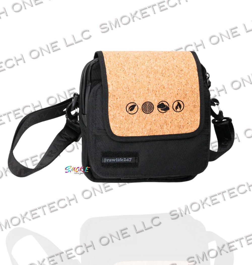 RAW Day Bag – Cork Edition Crossbody Organizer - Smoke Tech One LLC