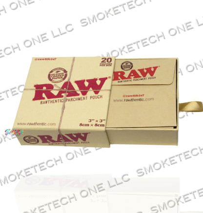 RAW Parchment Pouch