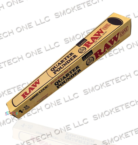 RAW Quarter Pounder Classic Cone – 14 Inch Giant Pre-Rolled Cone