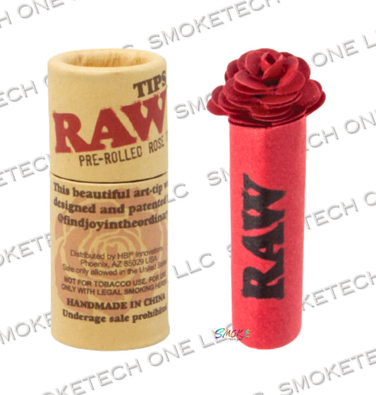 RAW Pre-Rolled Rose Tip
