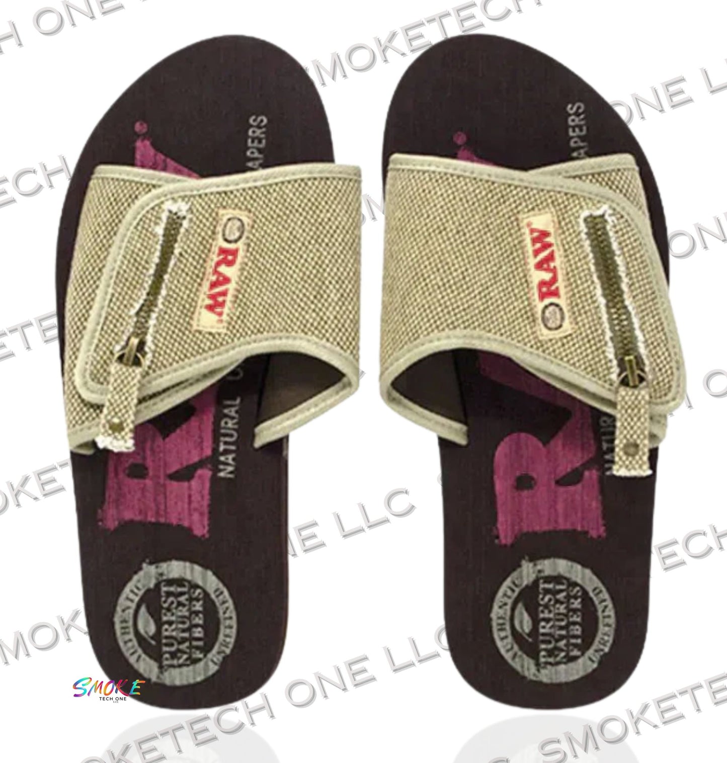 RAW Slide Sandal - Smoke Tech One LLC