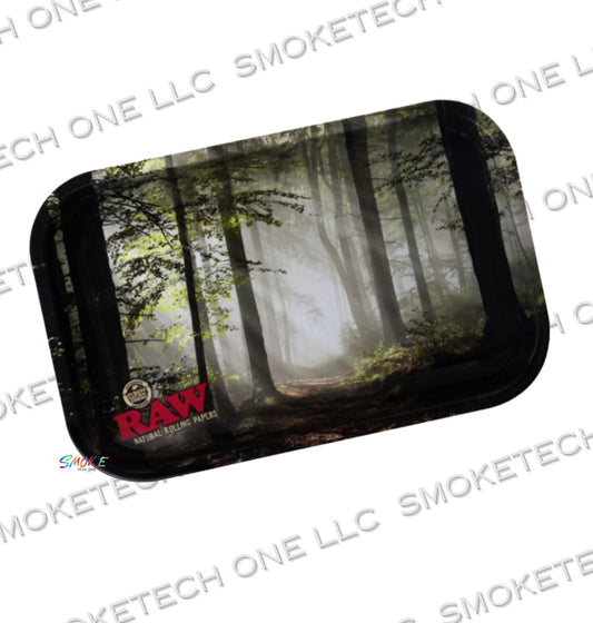 RAW Smokey Forest Rolling Tray (Small)