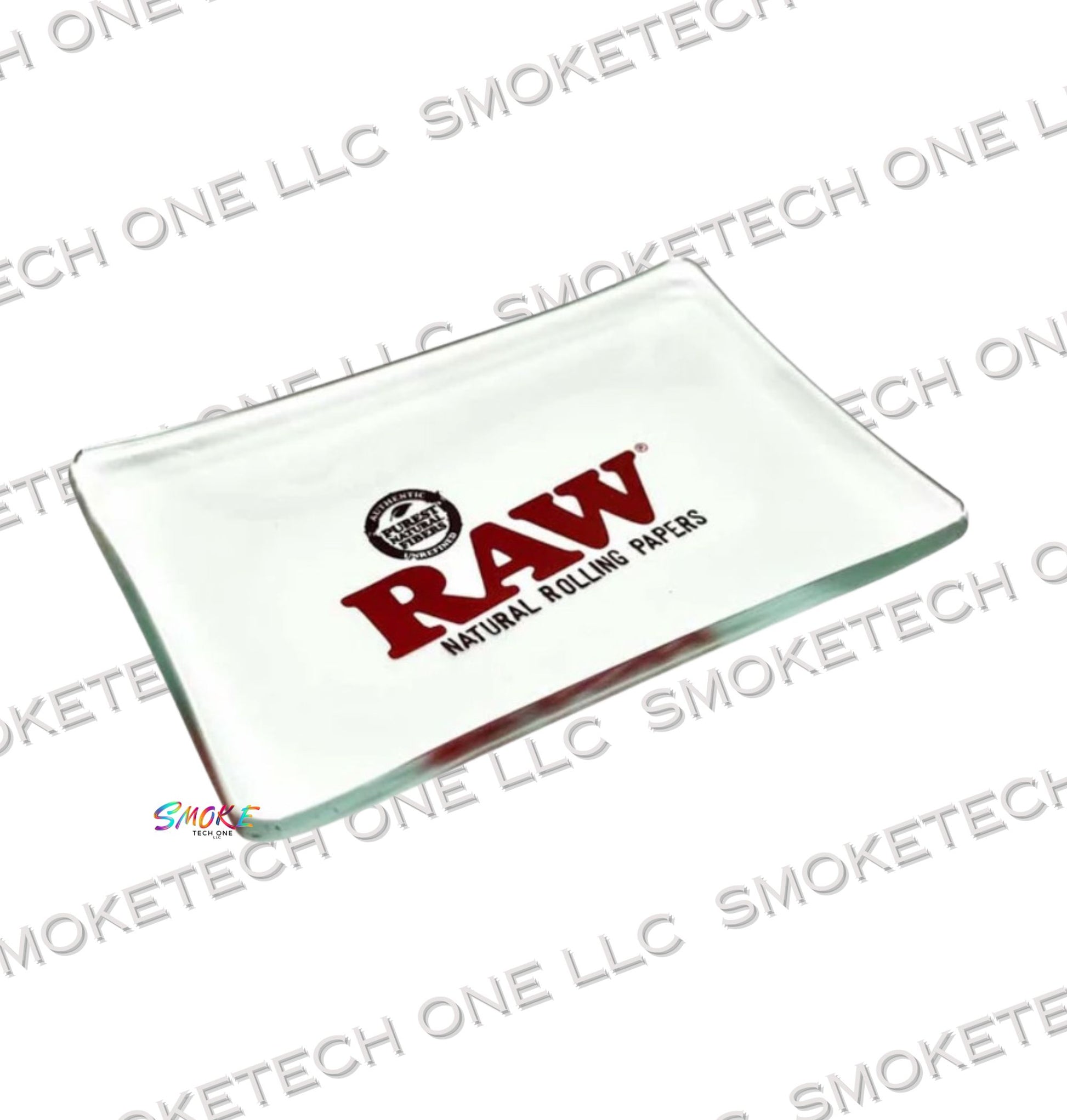 RAW Star Glass Rolling Tray - Smoke Tech One LLC