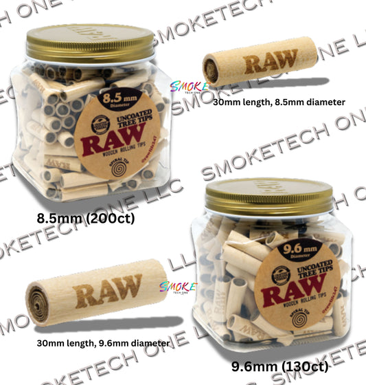 RAW Uncoated Tree Tips