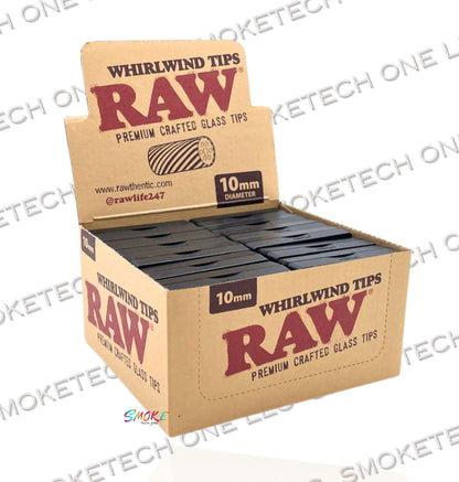 RAW Whirlwind Glass Tips – Premium Reusable Filter Tips - Smoke Tech One LLC