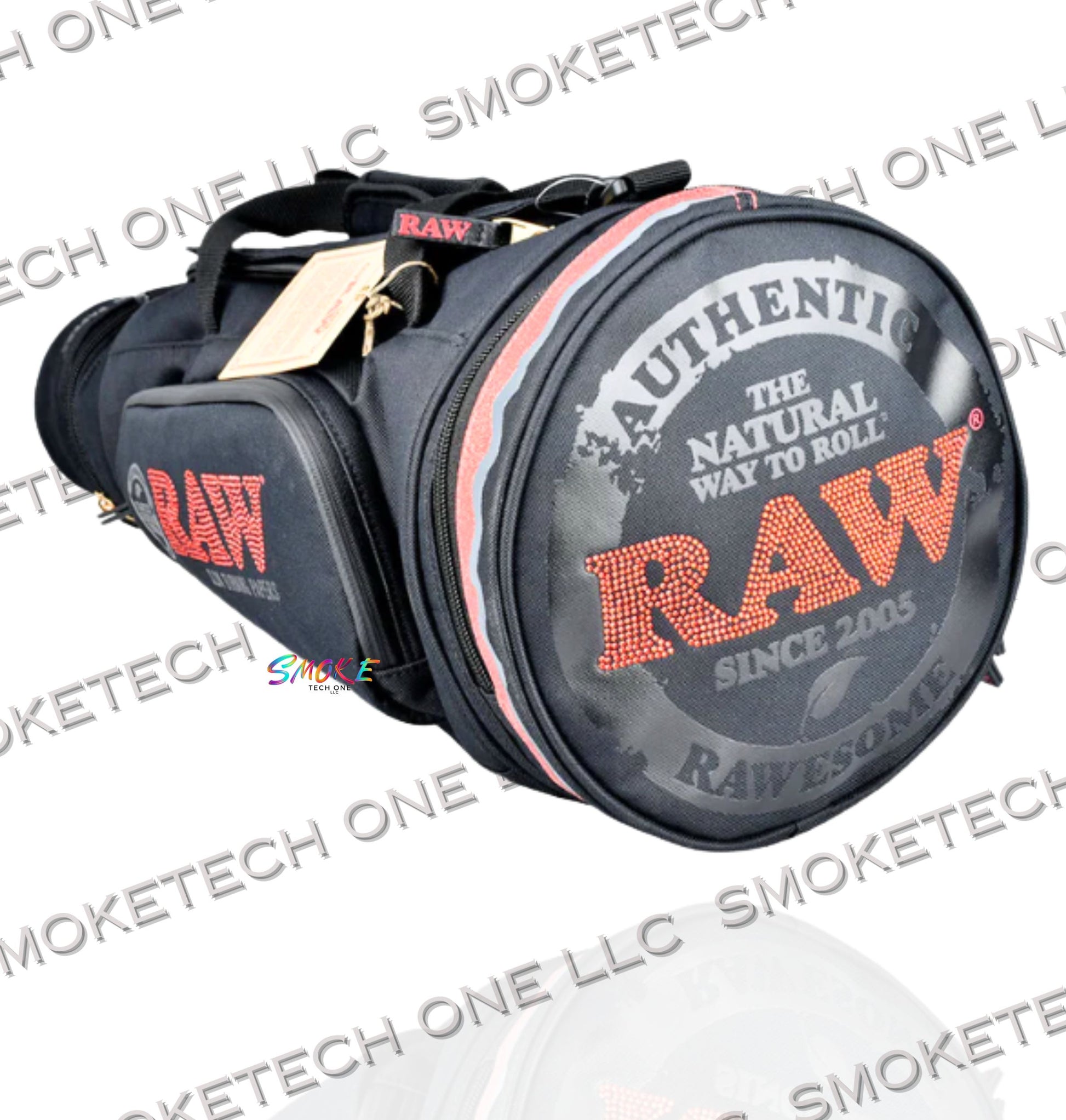 RAW Cone Duffel Bag (Black Edition) - Smoke Tech One LLC