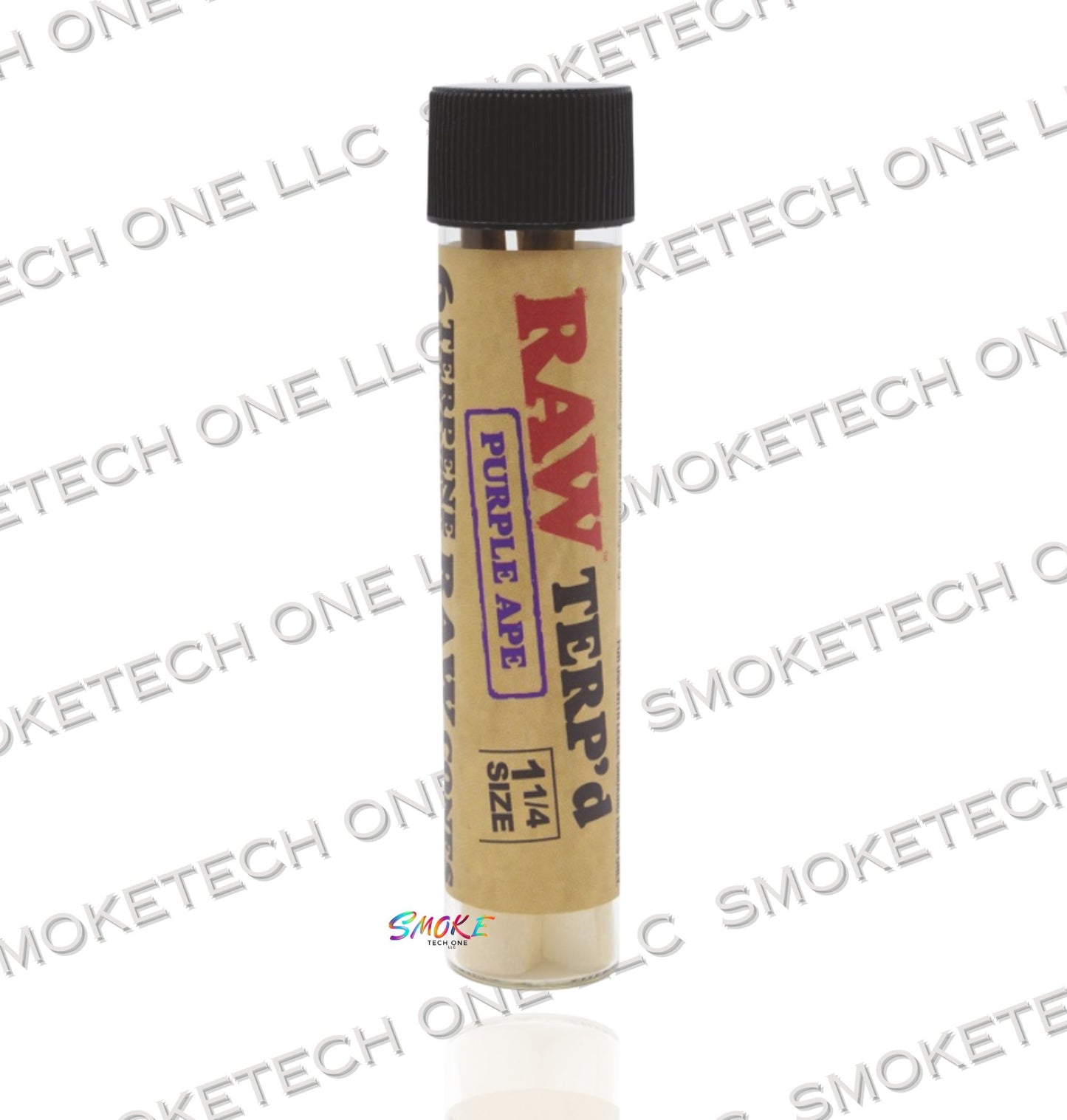 RAW Terp’d Cones | 1 1/4 Size | 6 Terpene Enhanced Cones per Tube