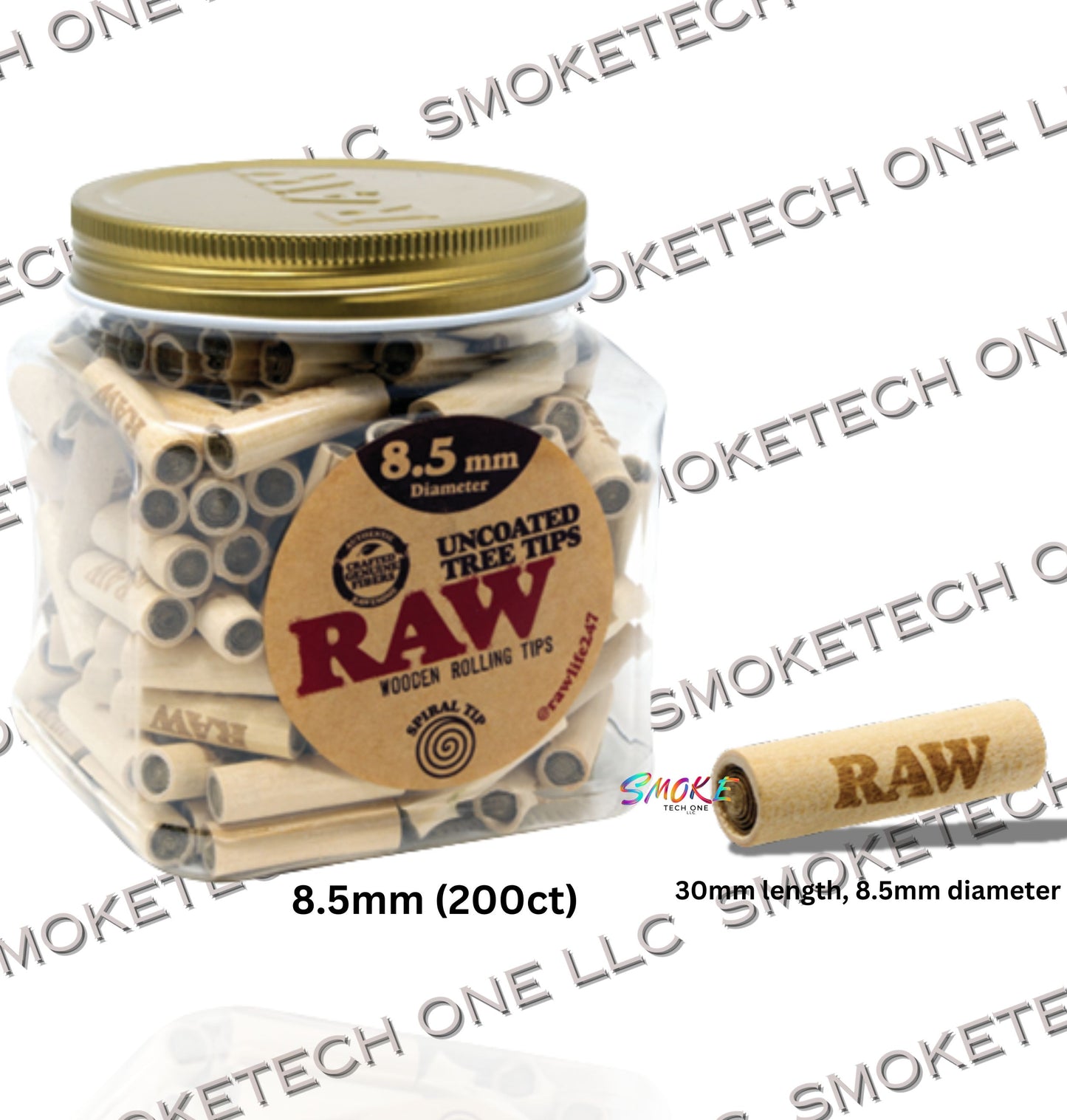 RAW Uncoated Tree Tips