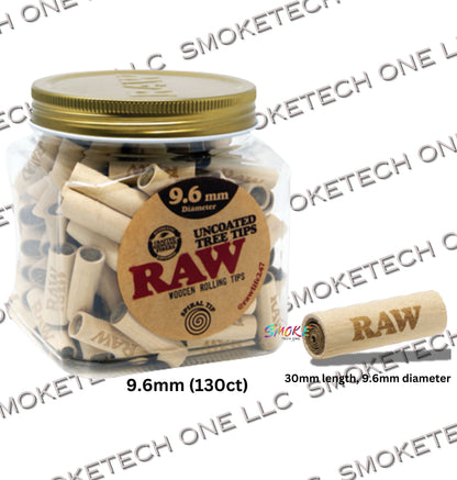 RAW Uncoated Tree Tips