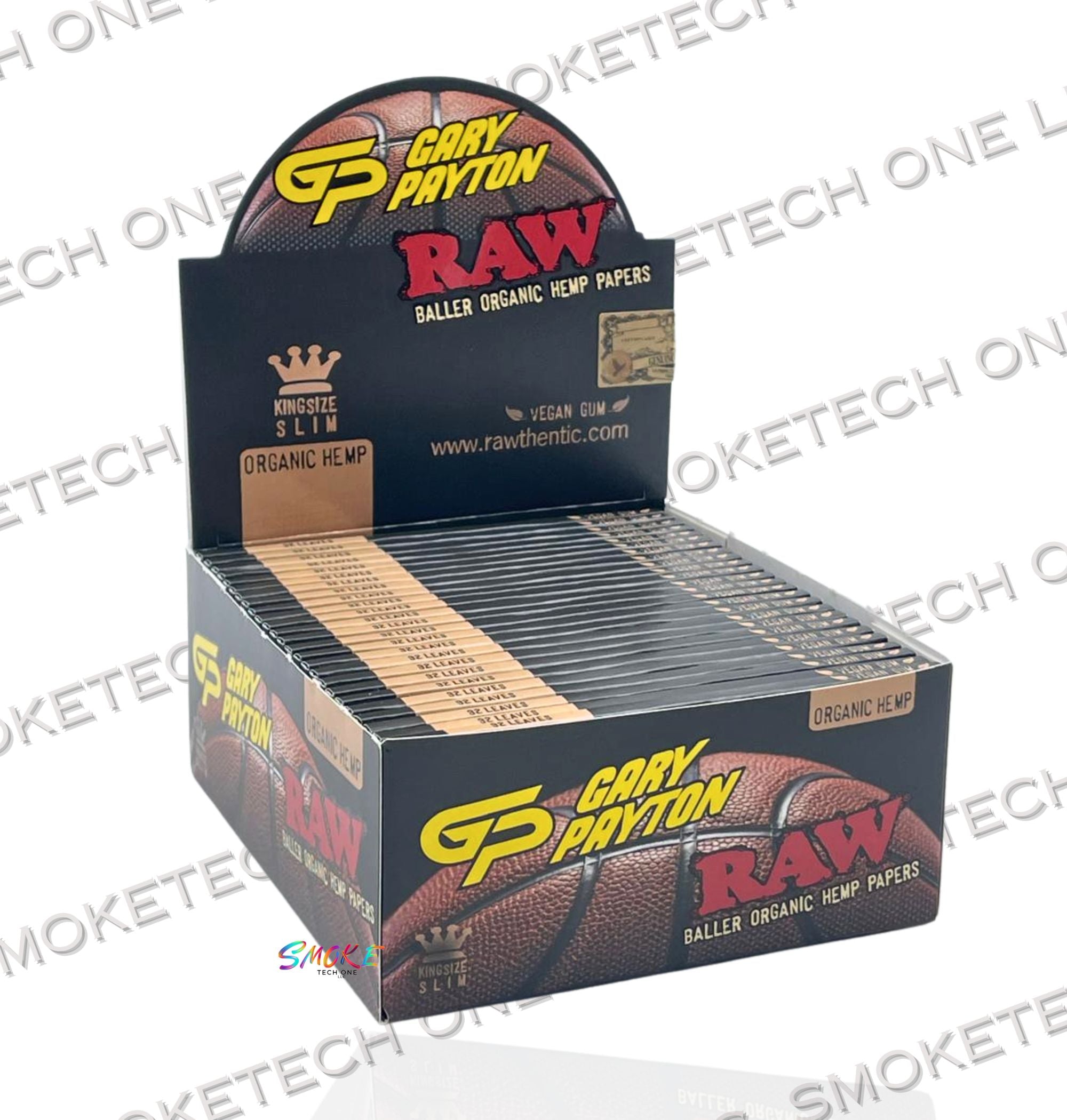 RAW x Gary Payton Baller Organic Papers - King Size Slim – Smoke Tech ...