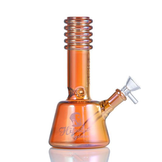 Hipster 7" beaker-style glass water pipe SF021