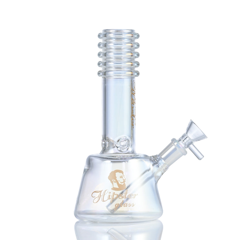 Hipster 7" beaker-style glass water pipe SF021-SW