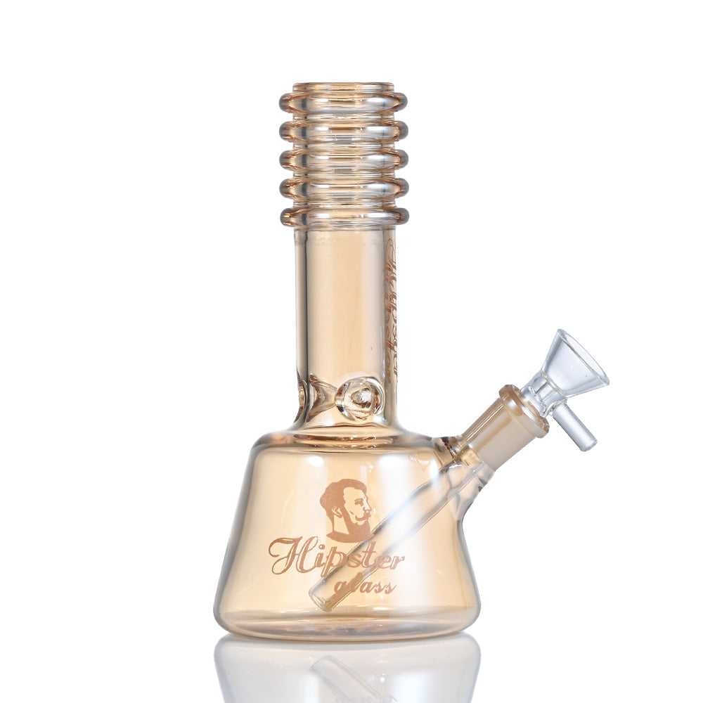 Hipster 7" beaker-style glass water pipe SF021-Y