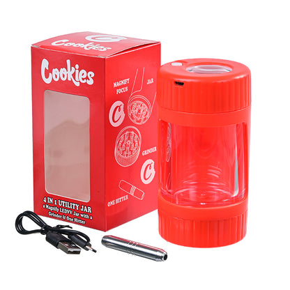 Crusher Grinder and Stash Jar SP007