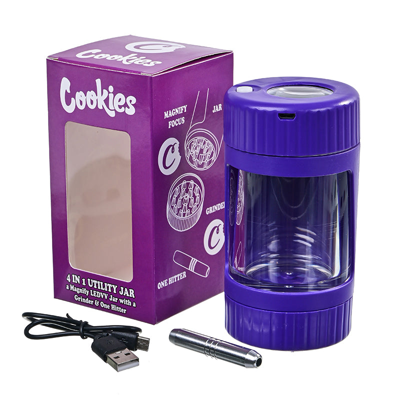 Crusher Grinder and Stash Jar SP007