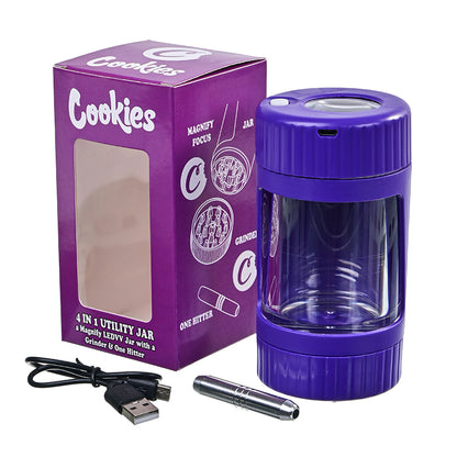 Crusher Grinder and Stash Jar SP007