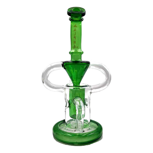 Alpha Cyclone Hourglass Rig 8 Inch SQ007