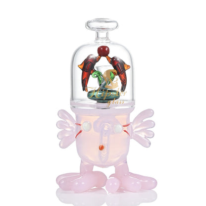 Hispter-Octopus Creature Glass Rig SQ021
