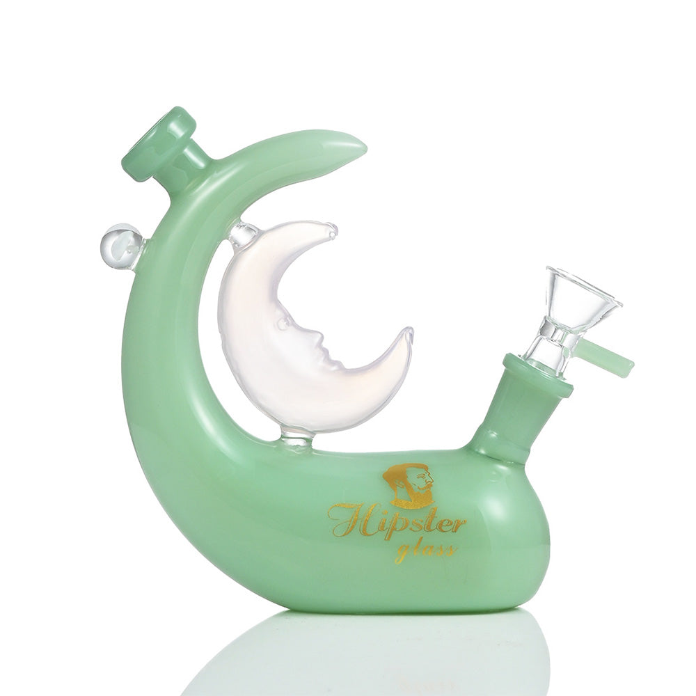 Hipster-Whale novelty glass rig SQ022