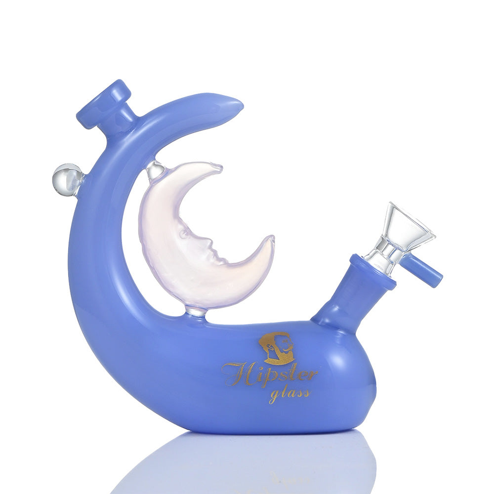 Hipster-Whale novelty glass rig SQ022