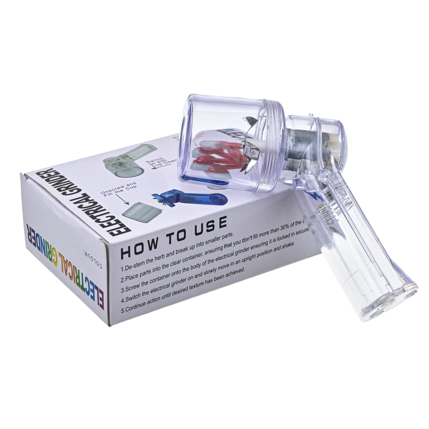 SW1050 Electric Handheld Grinder with Storage Cup
