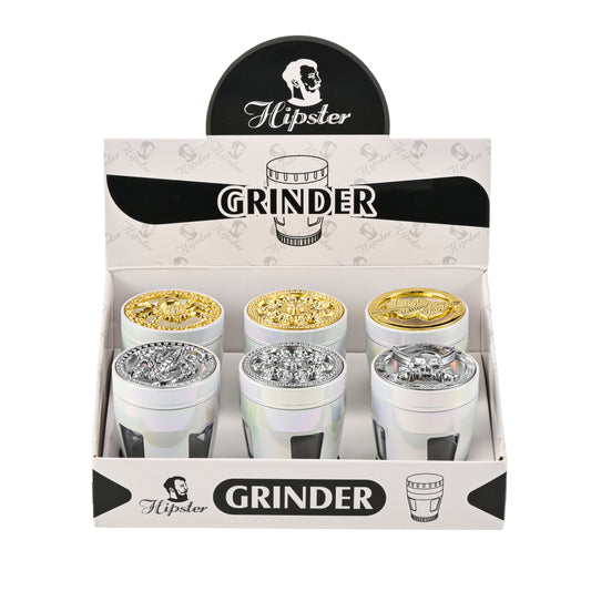 Ornate Silver & Gold Grinder SW2225A-4