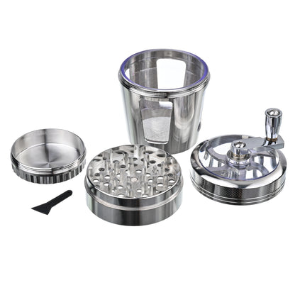Aluminium Grinder 63mm 4pc - SW2245-4