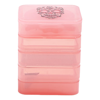 Square Plastic Herb Grinder SW2270-4 - Smoke Tech One LLC