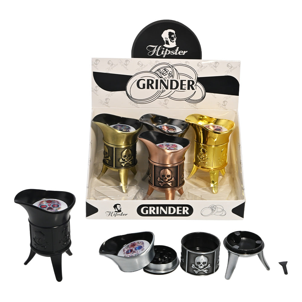 Hipster Skull Top Hat Grinder SW2276-4