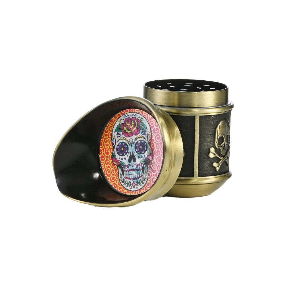 Hipster Skull Top Hat Grinder SW2276-4