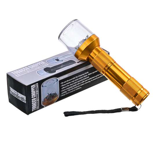 SW845 Power Chop 6 inch Aluminum Handheld Electric Grinder and Storage - Smoke Tech One LLC
