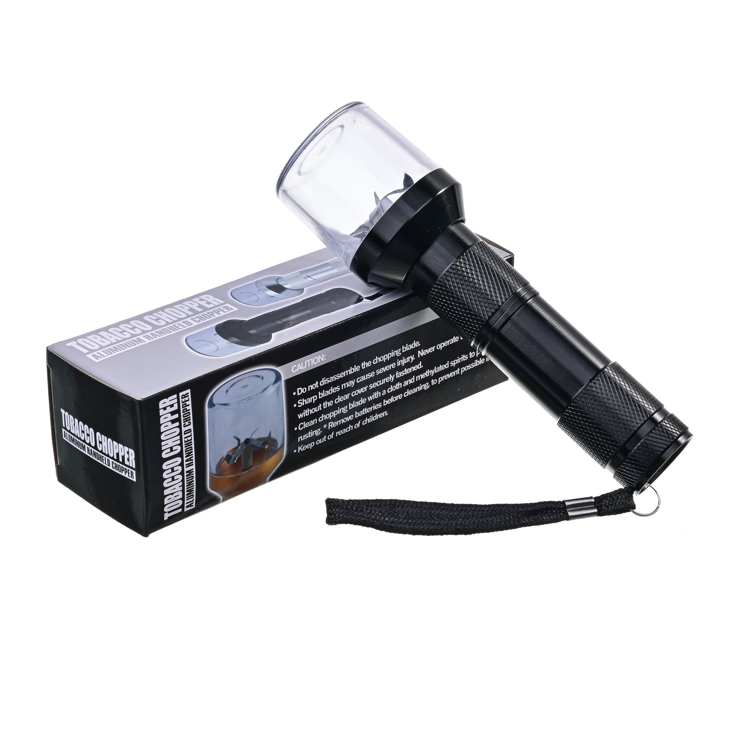 SW845 Power Chop 6 inch Aluminum Handheld Electric Grinder and Storage
